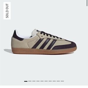 (SOLD) BNIB Adidas Samba Putty Grey Women Size 5.5